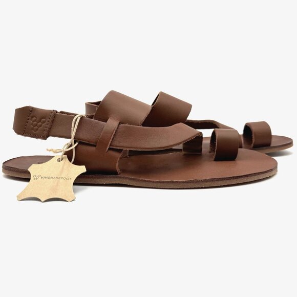 Vivobarefoot Opanka Sandals Leather Women’s Size 6 / EU 37 Tan 203225-02 - Picture 3 of 8